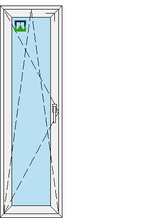 600x2050 rankena dešinėje