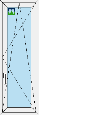 650x1800 rankena kairėje