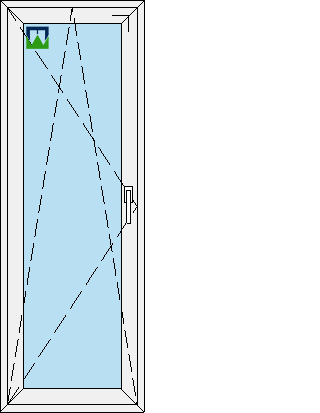 700x2000 rankena dešinėje