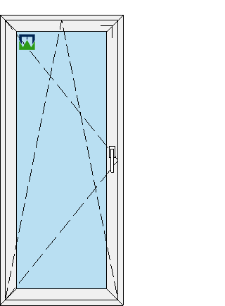 850x2000 rankena dešinėje