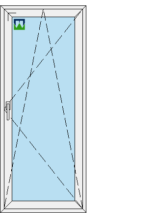 850x2050 rankena kairėje