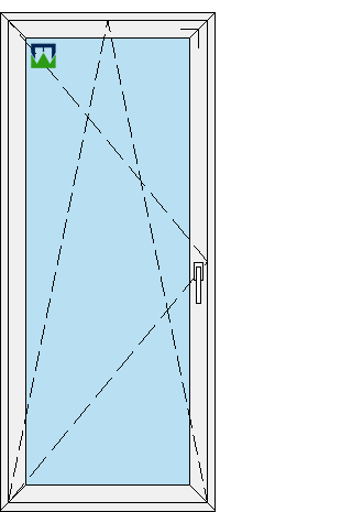 950x2200 rankena dešinėje