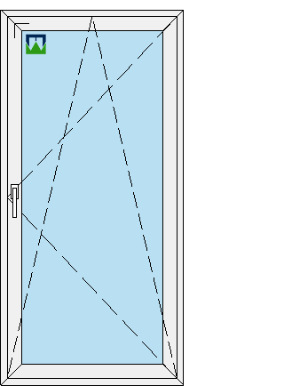 1000x2050 rankena kairėje