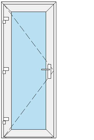 900x1950 rankena dešinėje